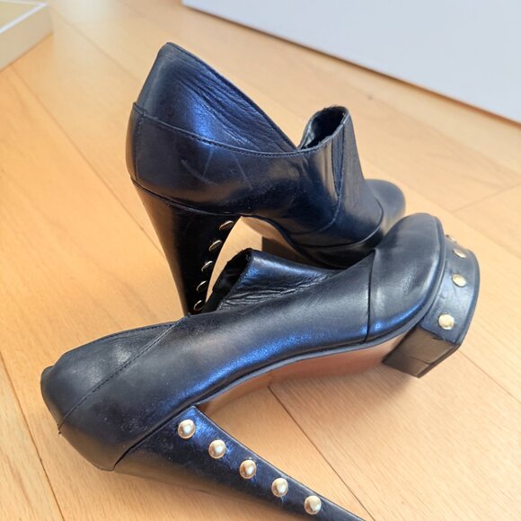 Studded Black 6β Heels β Bold, Funky & Fierce!! - Picture 4 of 4